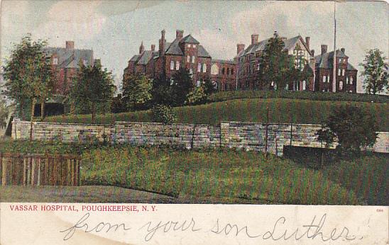 Vassar Hospital Poughkeepsie New York 1907