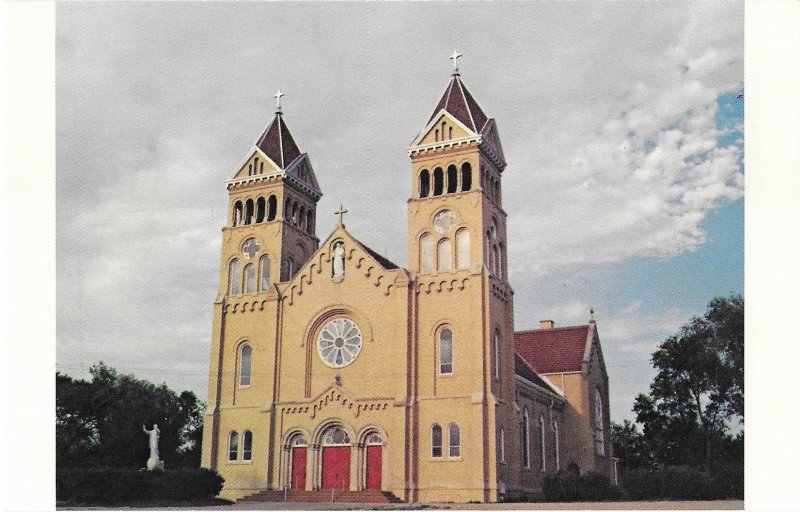 St. Bonaventure Catholic Church Built 1917-19 Raeville Nebraska