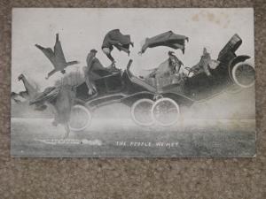 The People We Met-New auto Series Price List, unused Advertising vintage card