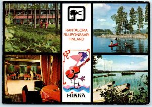 Postcard - Beach holiday - Ruuponsaari, Finland