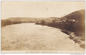 RP: St John River , EDMUNDSTON , New Brunswick , Canada , PU-1927