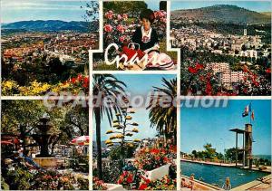 Postcard Modern World Carrefour French Riviera Grasse Tourism