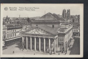 Belgium Postcard - Bruxelles / Brussels - Money's Theatre Opera    T10105