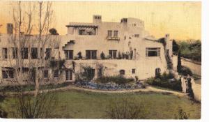 Postcard Stanford Univ California Residence Of Herbert C Hoover