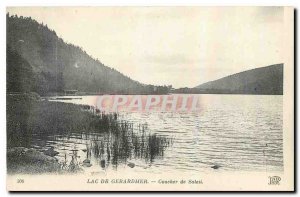 CARTE Postale Old Lake Gerardmer Sunset