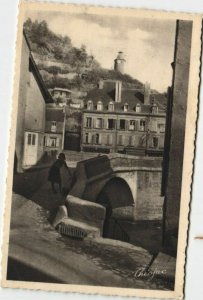 CPA AUBUSSON La Tour de l'Horloge - Vue de la Terrade (1144113)