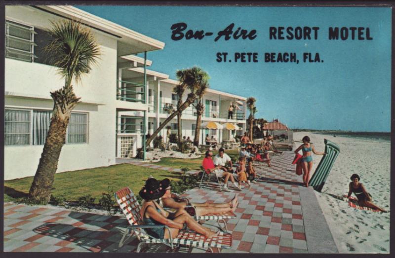 Bon Aire Resort Motel,St Petersburg Beach,FL Postcard