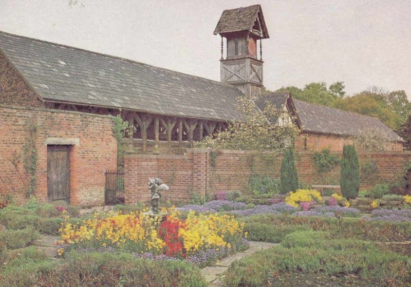 The Flag Gardens Cheshire Postcard