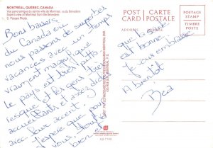 US39 postcard Canada Montreal Quebec panorama