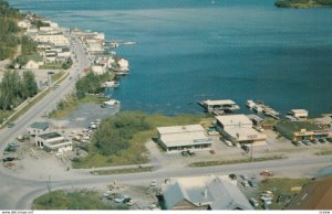 RED LAKE ARIE, Ontario, Canada, 40-60's ; Main Street from Air