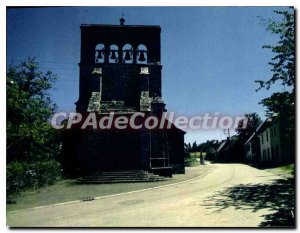 Postcard Modern Saint Merd De Lapleau Church And Her Porch