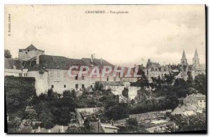 Old Postcard Chaumont General view