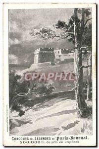 Old Postcard Contest Of Legends From Paris Journal 00 300 francs In Price Fro...