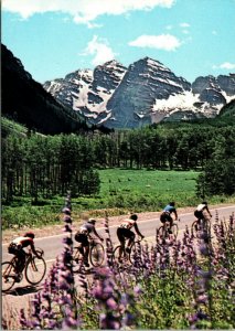 Aspen Maroon Valley Coors Bicycle Race1984 Estes Park Colorado Classic Postcard