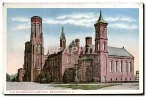 Old Postcard The Smithsonian Institution Washington DC