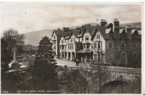 Scotland Postcard - The Fife Arms Hotel - Braemar - Real Photograph - Ref 21141A