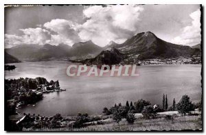 Old Postcard Lac D'Annecy Massif beaches