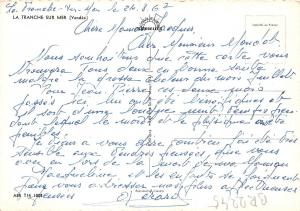 BR2245 La Tranche sur Mer  france