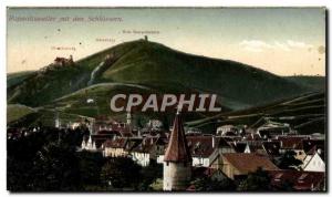 Postcard Old Rappoltsweiler mit den Sclossern