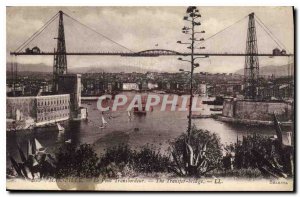 Postcard Old Marseilles Transporter Bridge