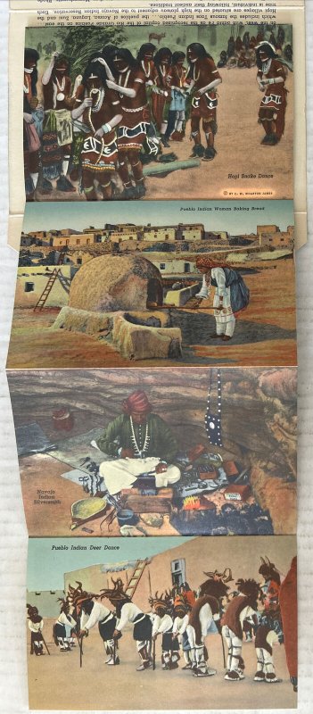18 Greetings from the Indian Country Postcard Souvenir Folder