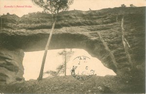 Kentucky Natural Bridge, KY 1907 Postcard