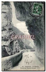 Old Postcard Dauphine Vercors Route Great Narrow