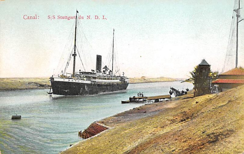 SS Stuttgart du NDL Canal Unused 