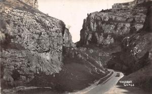 CHEDDAR GORGE SOMERSET UK POSTCARD c1933