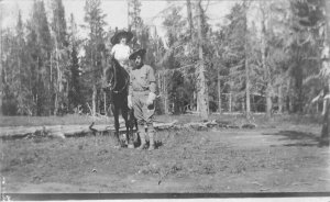 C-1910 Outdoor Life Equestrian Horse RPPC Photo Postcard 21-3826