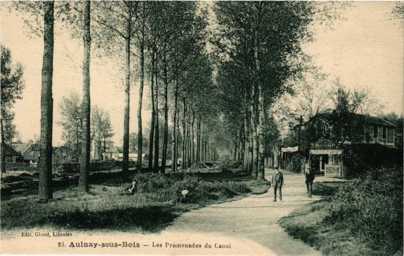 CPA  Aulnay-sous-Bois - Les Promenades du Canal    (296367)