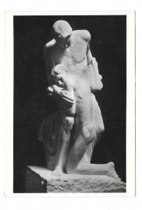 Heinrich Zita Heimkehr Homecoming Nude Sculpture Karl Kuhne RPPC 4X6 Postcard