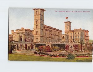 Postcard Osborne House East Cowes England