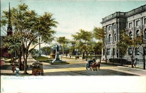 Tucks 2175 Milwaukee WI Grand Avenue Undivided Back Vintage Postcard J60