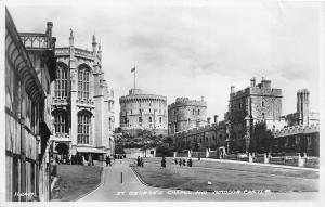 BR61137 st george chapel and windsor castle   real photo  uk