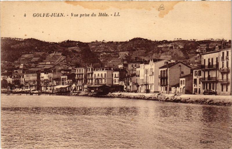 CPA GOLFE-JUAN - Vue prise du Mole (514455)