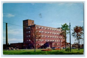 1960 Civic Hospital, North Bay Ontario Canada Vintage Posted Postcard
