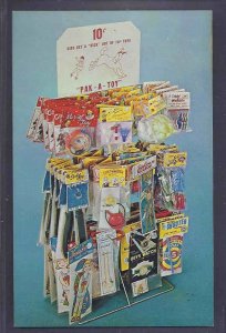 Ca 1964 TOY DISPLAY 10c MERCHANDISER FROM ATLANTA GA MINT & UNMAILED