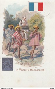 La Poste a MADAGASCAR , 1902