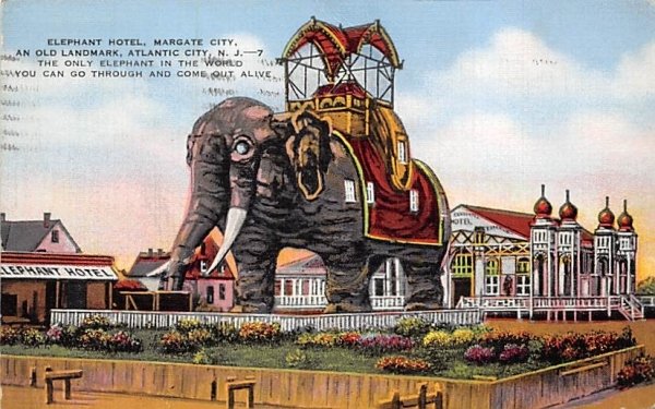 Elephant Hotel, Margate City in Atlantic City, New Jersey