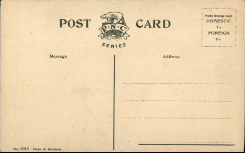 Mare Island CA Sub Submarine Boat Campus c1910 Postcard