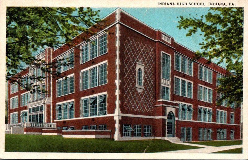 Pennsylvania Indiana High School Curteich