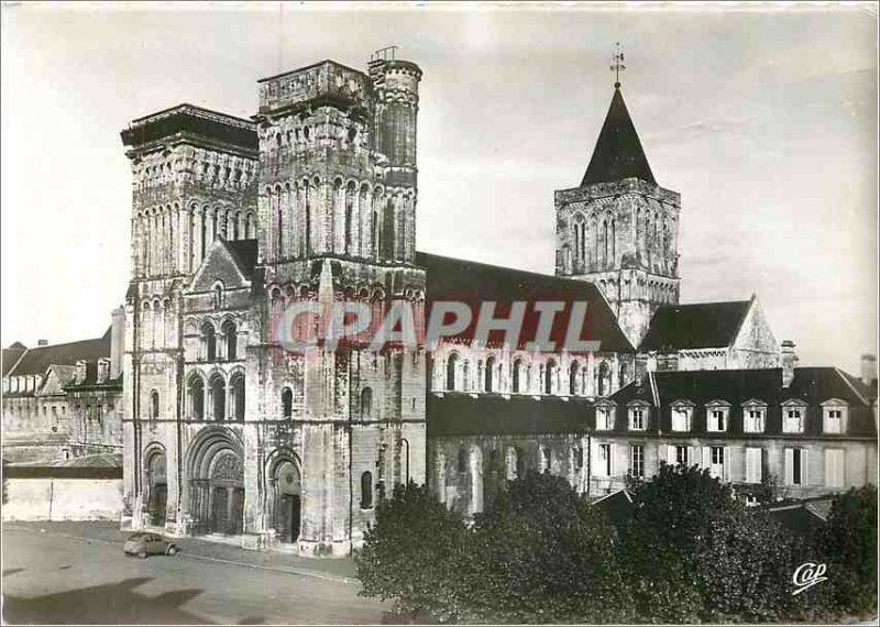 Postcard Moderne Caen (Calvados) Church of Charity Abbaye aux Dames