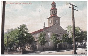 St. Paul´s Church (Side View), HALIFAX, Nova Scotia, Canada, PU-1906