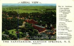 The Sanitarium in Clifton Springs, New York