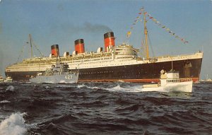 RMS Queen Mary Cunard Line Ship Unused 