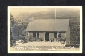 RPPC MARLBORO VERMONT HOGBACK MOUNTAIN STORE VINTAGE REAL PHOTO POSTCARD