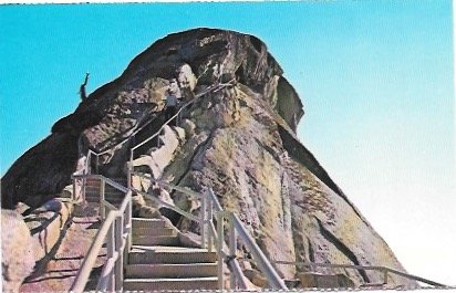 US California - Sequoia National Park, Moro Rock.  Unused.