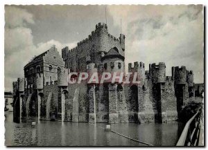 Postcard Modern Ghent Castle of the Counts