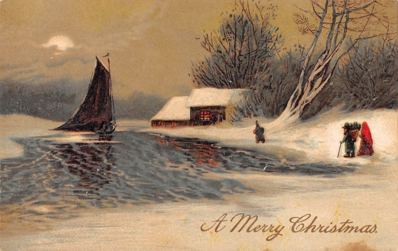 A Merry Christmas, PFB Published, Scenic Landscape, AA373-21